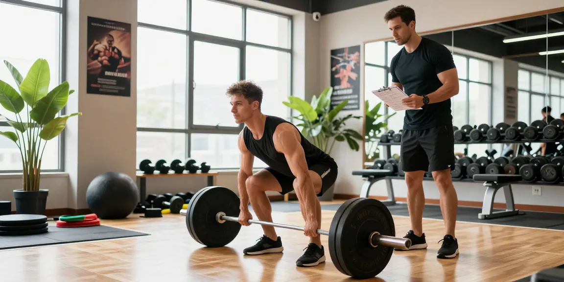 Fitness professionals and athletes at Deus Medical Shop gym, showcasing dedication and training with high-quality equipment.