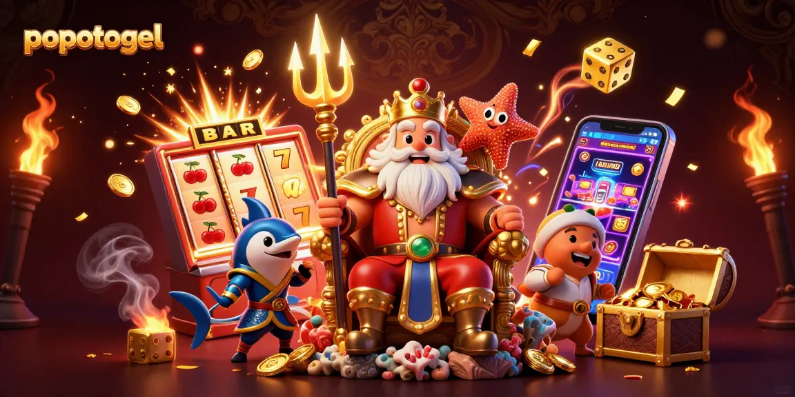 Win big with popotogel as Neptune oversees a vibrant casino scene with exploding jackpots.