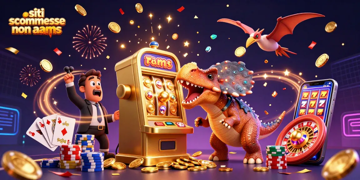 I siti scommesse non AAMS animano un mondo di avventure con jackpot e giochi emozionanti.