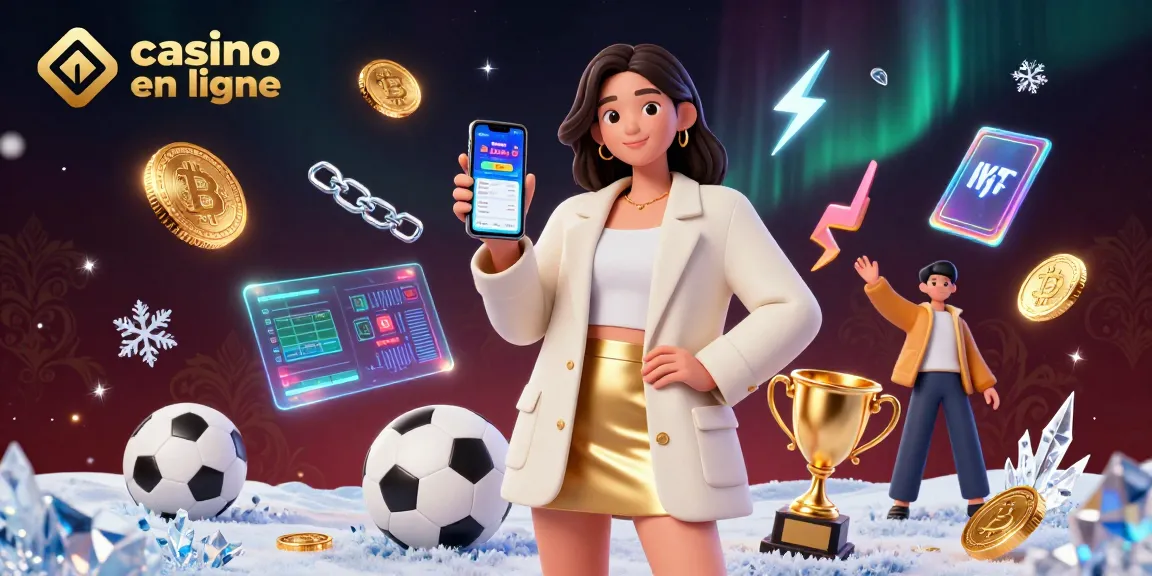 Jouez à des jeux de casino en ligne passionnants avec des graphismes 3D captivants mettant en vedette des éléments de crypto et de sport.