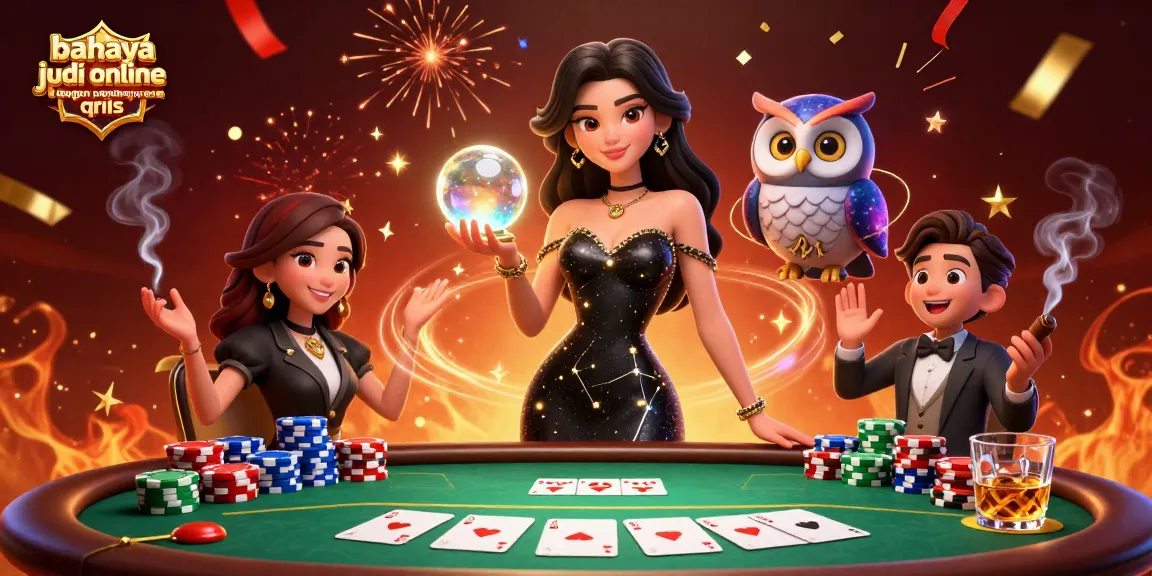 Experience the dangers of online gambling with QRIS payment in our captivating illustration, highlighting risks.