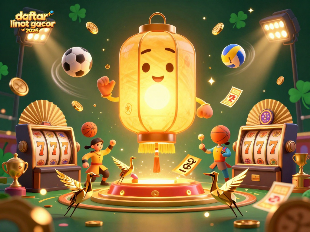 Menangkan jackpot dengan daftar link slot gacor 2026 yang menghadirkan karakter kasino berkilau dan elemen olahraga.