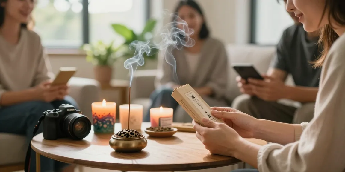 Engaging scene featuring incensehigh-com-reviews products in a serene home setting.