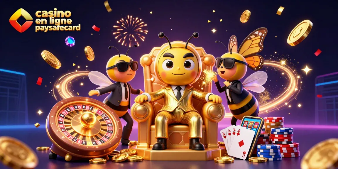 Profitez d'une expérience de jeu unique sur un casino en ligne paysafecard avec des gains captivants.