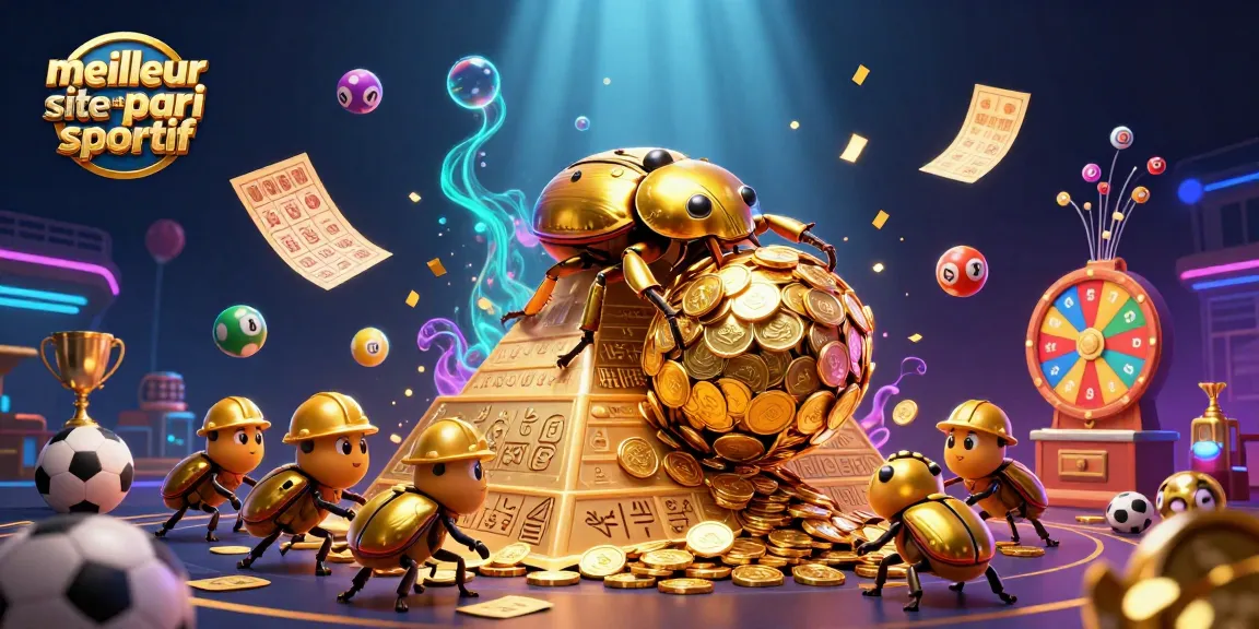 Jouez sur le meilleur site de pari sportif avec des symboles de casino dynamiques et des éléments sportifs.