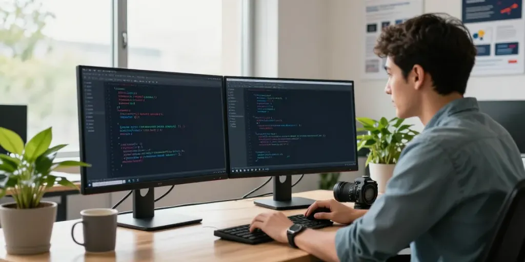 Developer reviewing open-source Android apps at h5.2113.net workspace