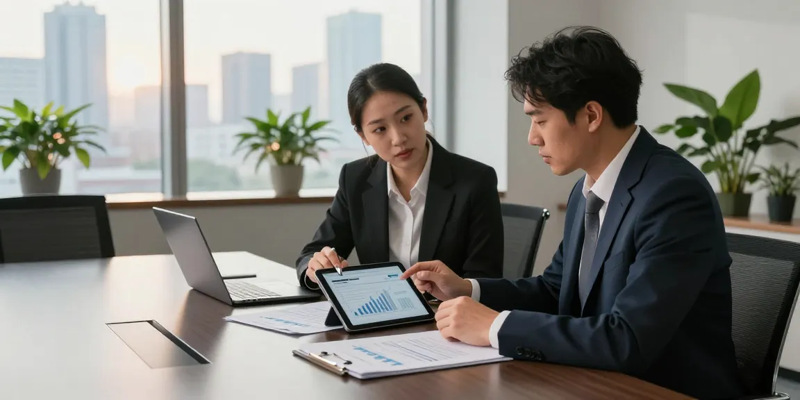 Professional analyzing investment strategies at Third Eye Capital in a modern office.