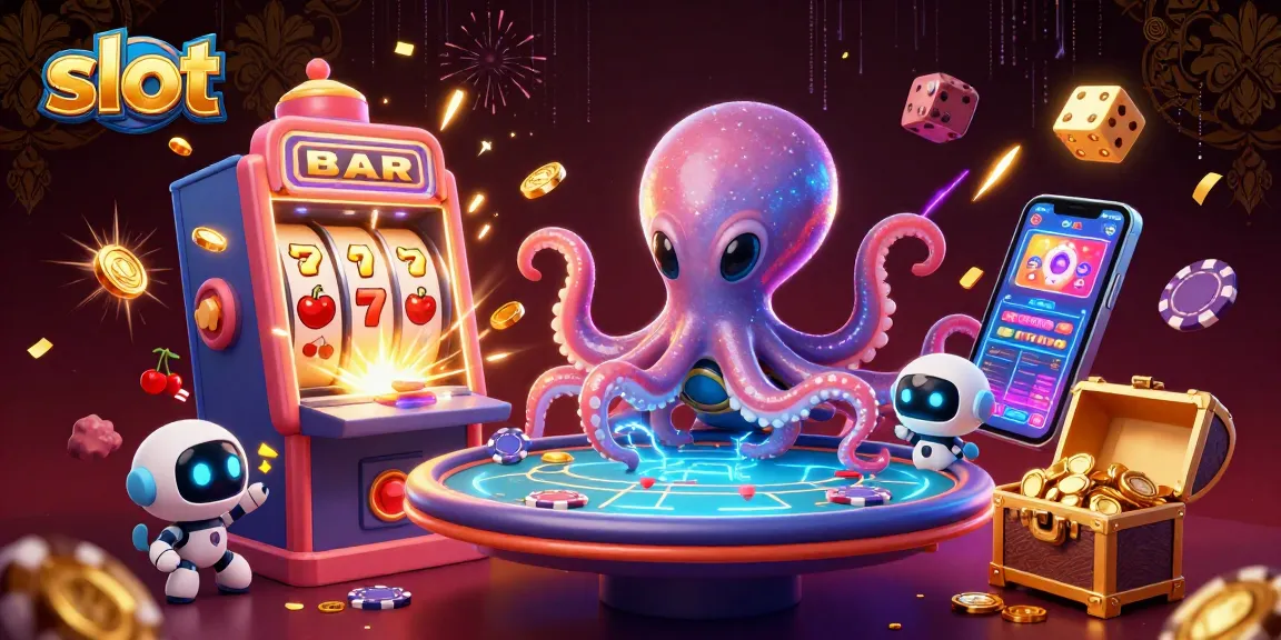 Spin the slots with excitement, featuring colorful symbols and dynamic gameplay in an engaging casino scene.
