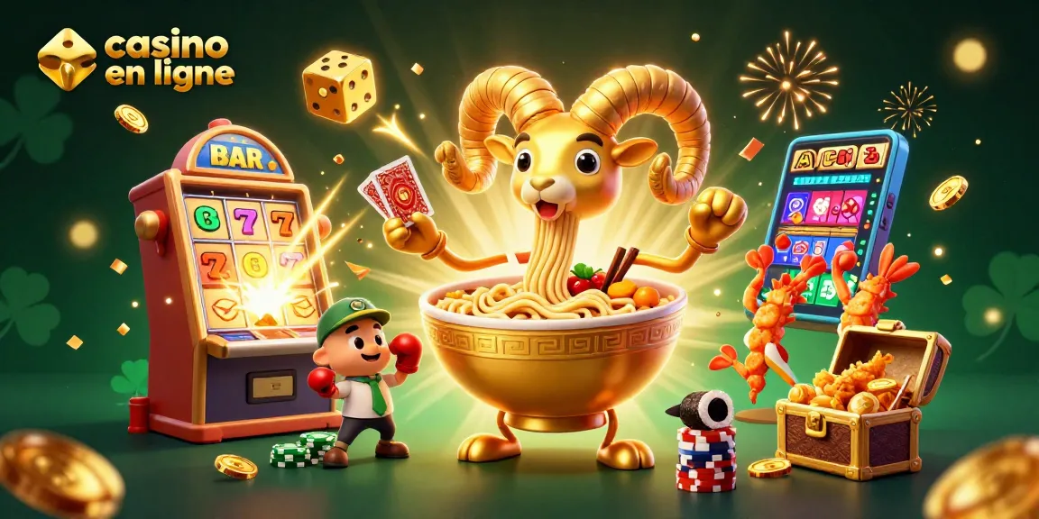 Profitez du casino en ligne avec des personnages animés et des machines à sous vibrantes.