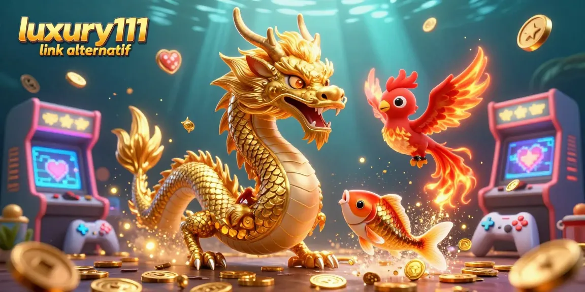 Experience the magic of luxury111 link alternatif with vibrant characters and thrilling game elements in an exciting casino scene.