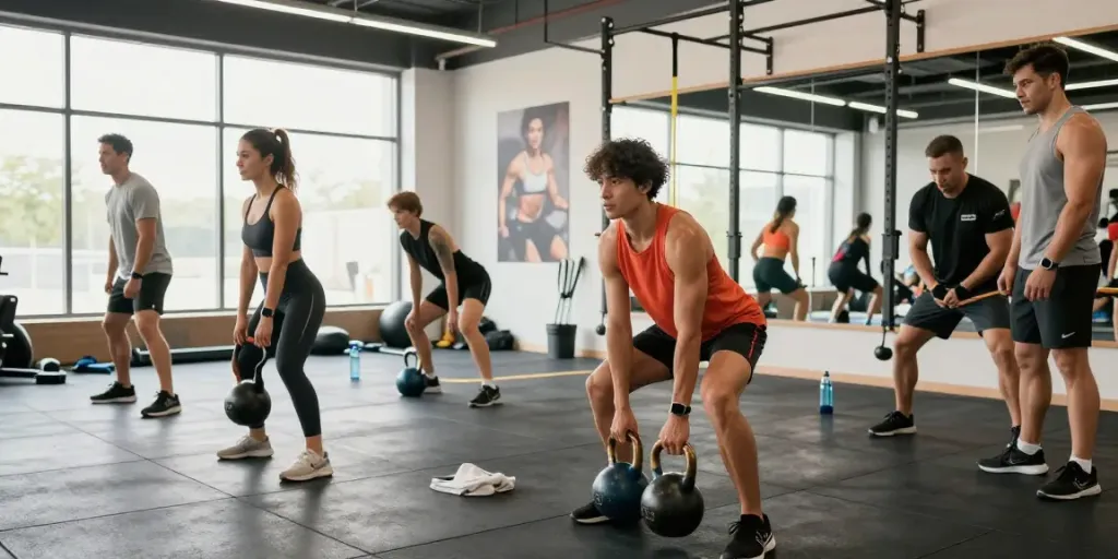 Steroids Anabolizzanti Legali Italia: Athletes training vigorously showing dedication to fitness and health.