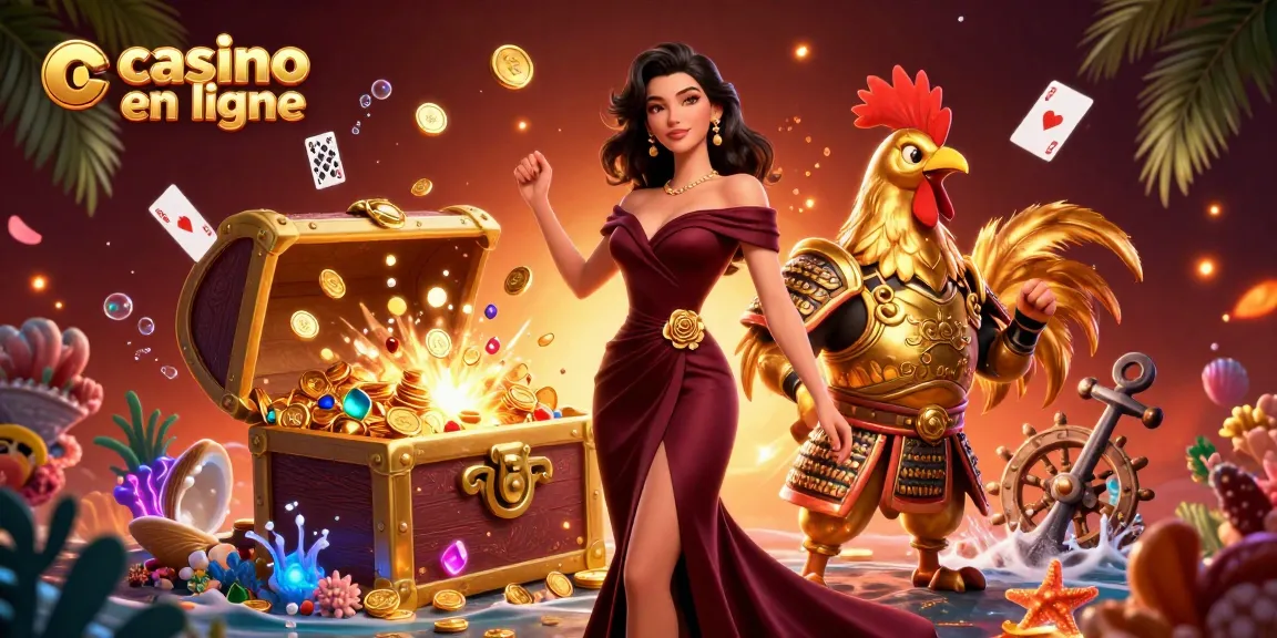 Experience the thrill of casino en ligne with glamorous characters, vibrant game elements, and rich visuals.