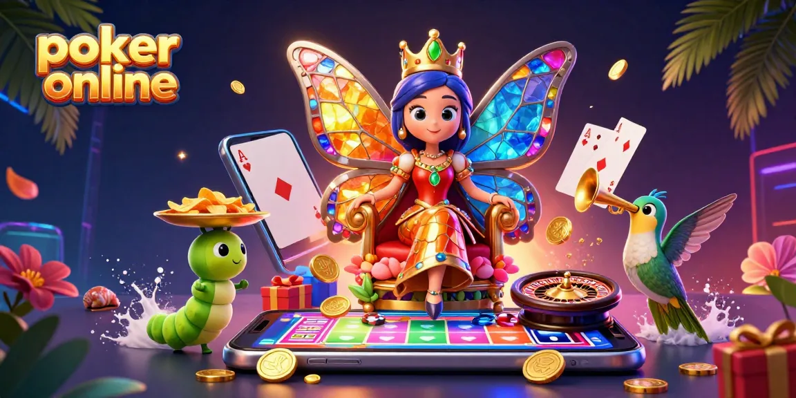 Jouez au poker en ligne avec des visuels fascinants et des éléments de jeu captivants.
