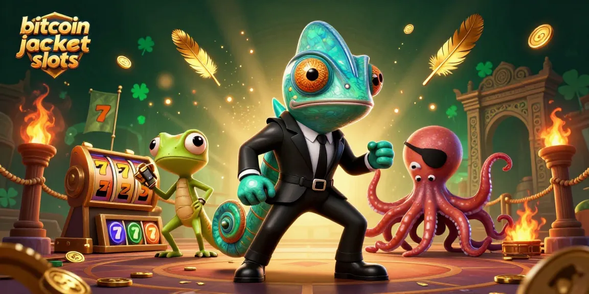 Engage with exciting bitcoin jackpot slots featuring dynamic character action and vibrant game elements.