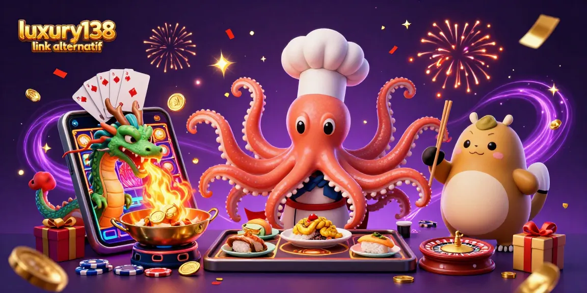 Experience luxury138 link alternatif with vibrant casino characters and dynamic game elements.