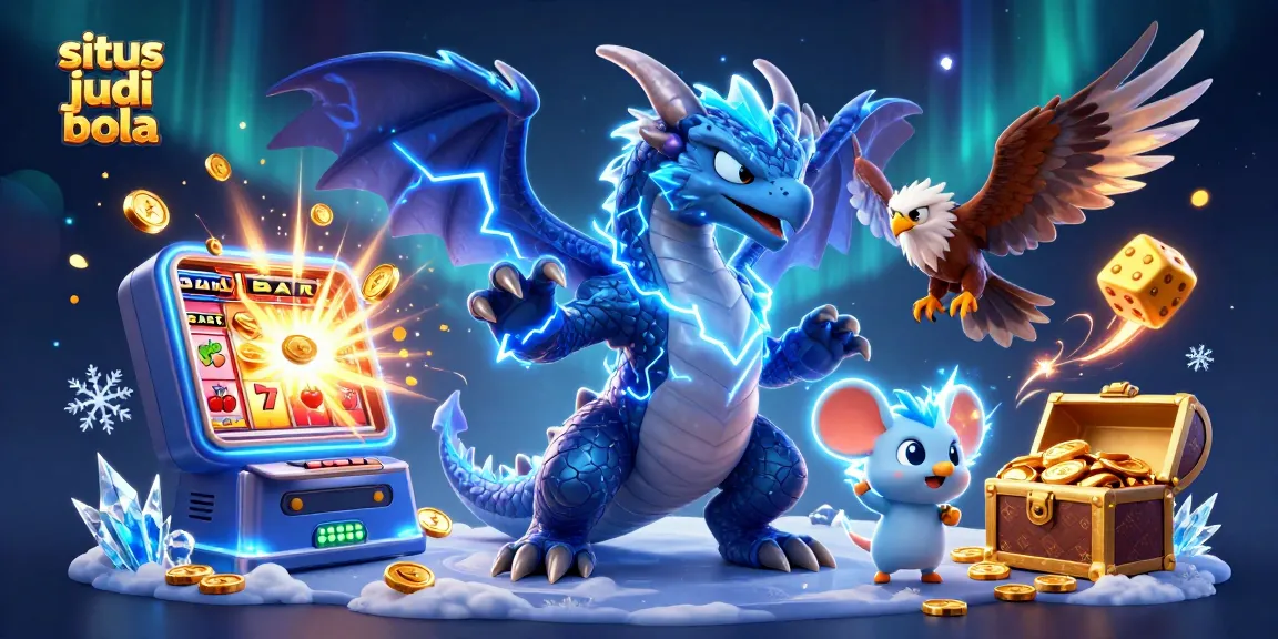 Experience winning odds with situs judi bola, featuring electrifying characters and dynamic casino elements.