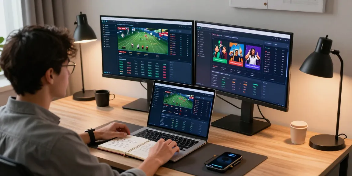 Funexchange platform displayed on crypto trading workspace with digital wallet and sports statistics.